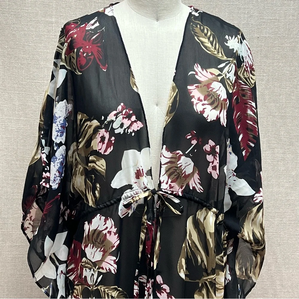 NWT Walter Baker Floral Tulum Caftan Coverup - Picture 7 of 8
